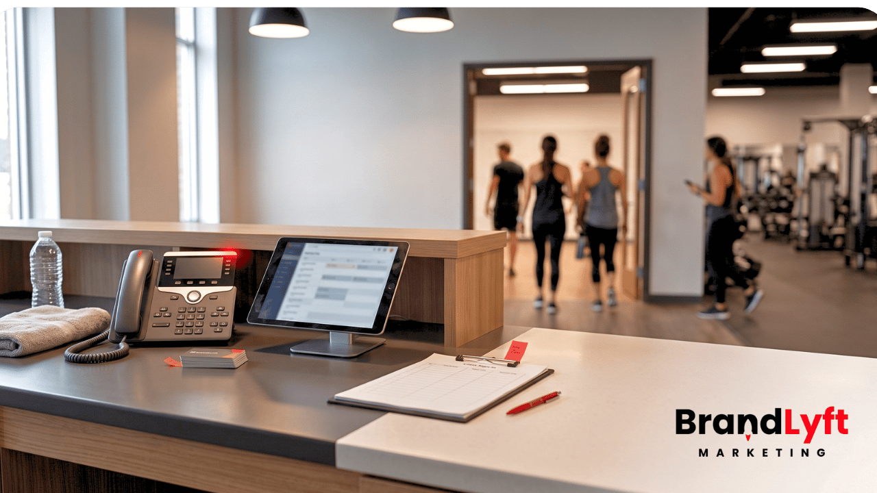 health club marketing agency reviewing GoHighLevel automation for trial follow-up missed calls class bookings and member reactivation